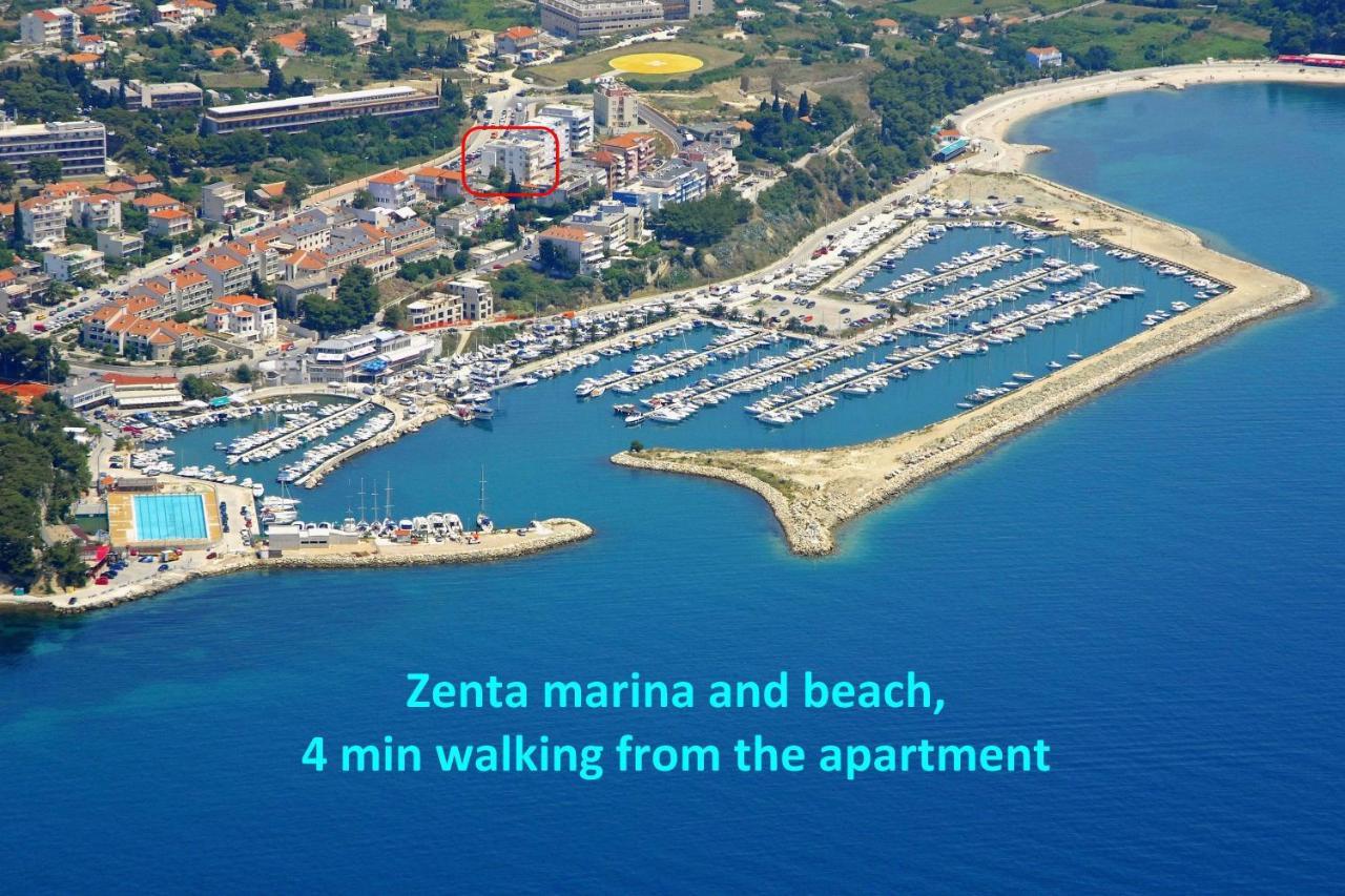 Modern Apt With Terrace 4 Min Walk To The Beach スプリト エクステリア 写真